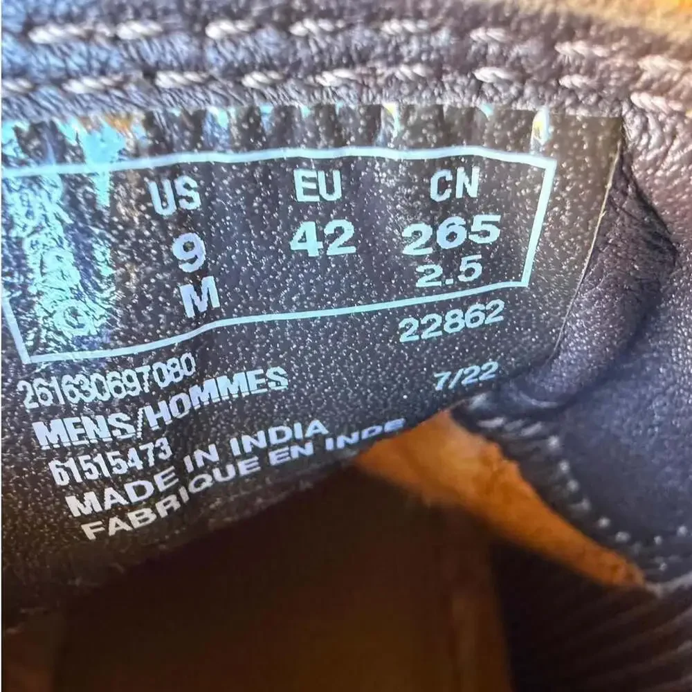 Clarks Men's Brown Leather Chelsea Boots Size 9